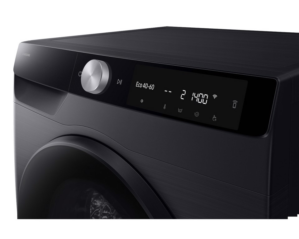 Samsung WD90DG6G94BB/U3 lavasciuga Libera installazione Caricamento frontale Nero