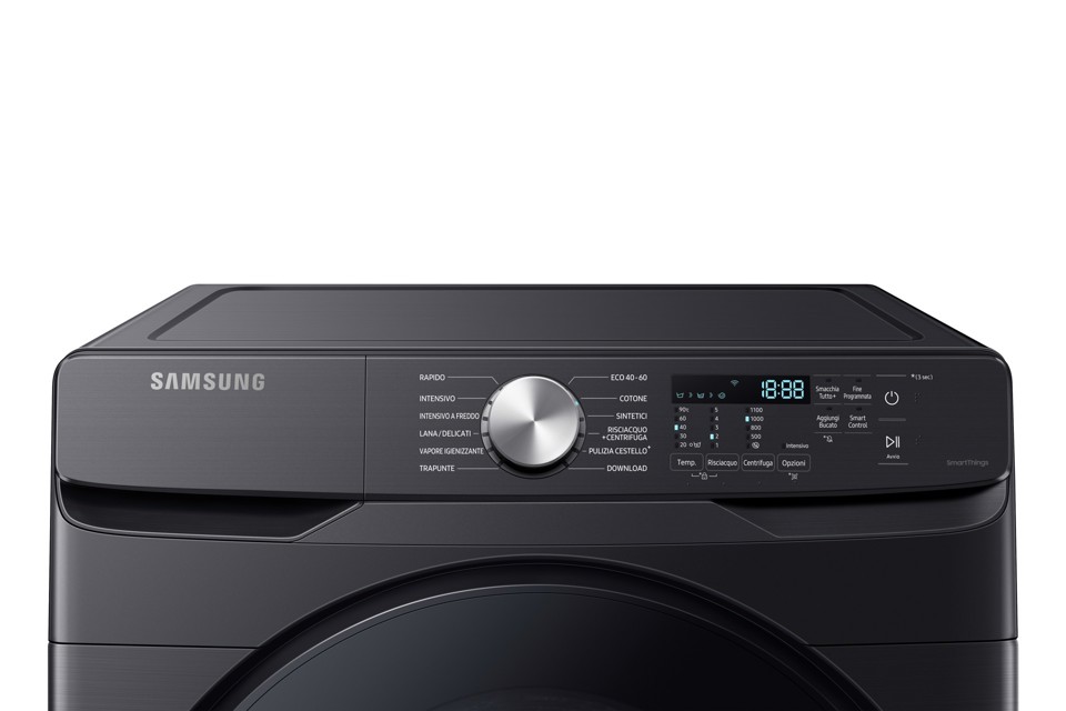 Samsung WF18T8000GV lavatrice Caricamento frontale 18 kg 1100 Giri/min C Nero