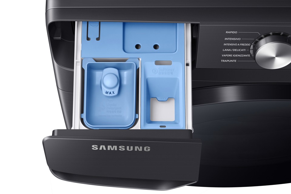 Samsung WF18T8000GV lavatrice Caricamento frontale 18 kg 1100 Giri/min C Nero