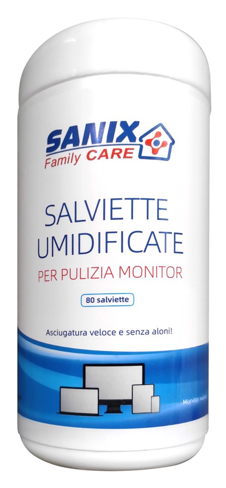 Sanix Family Care Salviette Umidificate Per Pulizia Monitor - Sanix