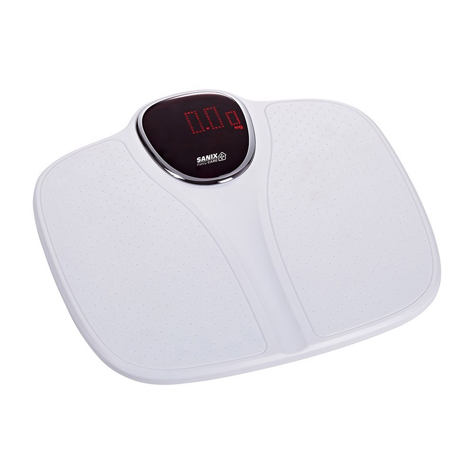 Sanix Family Care XDCAM7010P bilance pesapersone Quadrato Bianco Bilancia pesapersone elettronica
