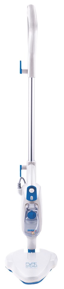 Sanix Family Care XDZK55 Pulitore a vapore Scopa a vapore 0,32 L 1500 W Blu, Bianco