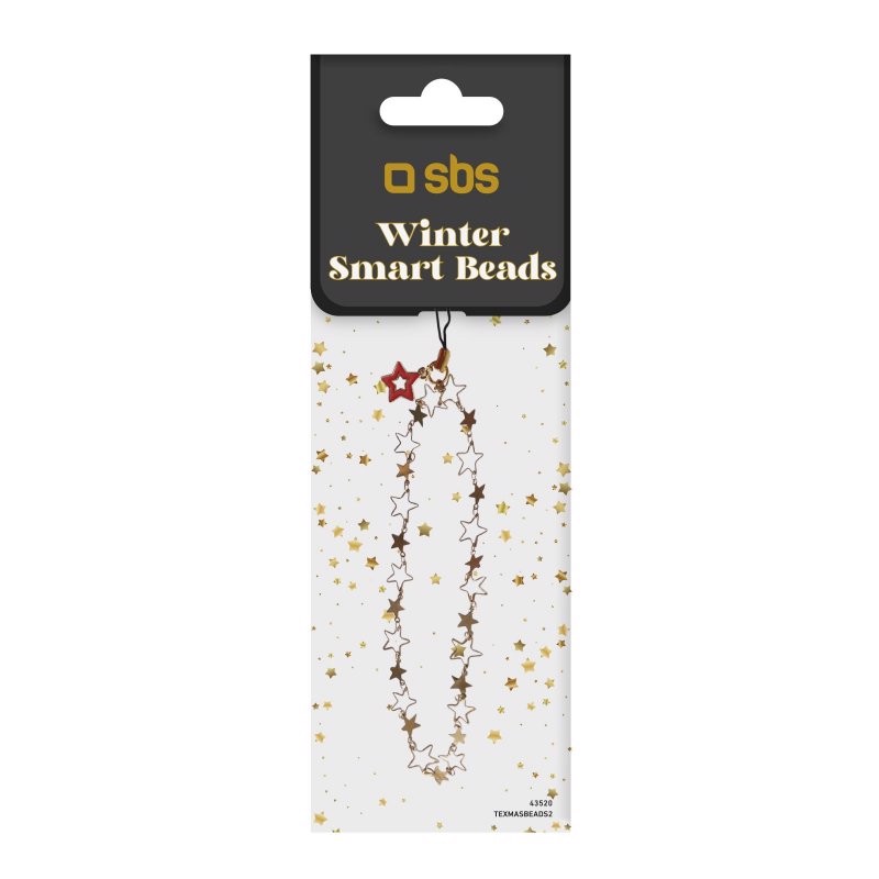 SBS Beads - Ciondolo da polso a perline per smartphone