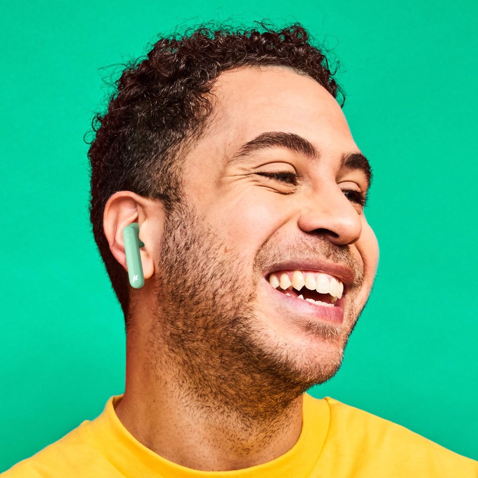 SBS Beat Auricolare True Wireless Stereo (TWS) In-ear Musica e Chiamate Bluetooth Verde