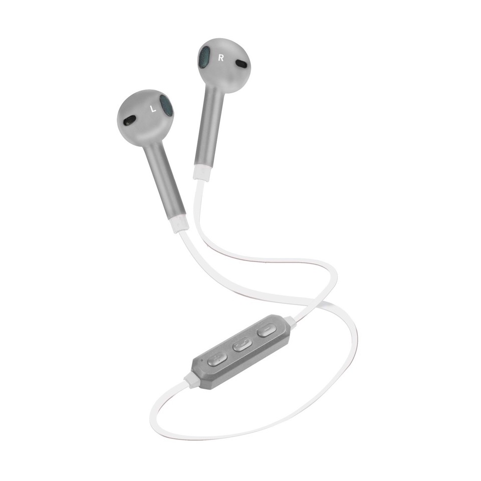 SBS BT700 Auricolare Wireless Passanuca Musica e Chiamate Bluetooth Argento