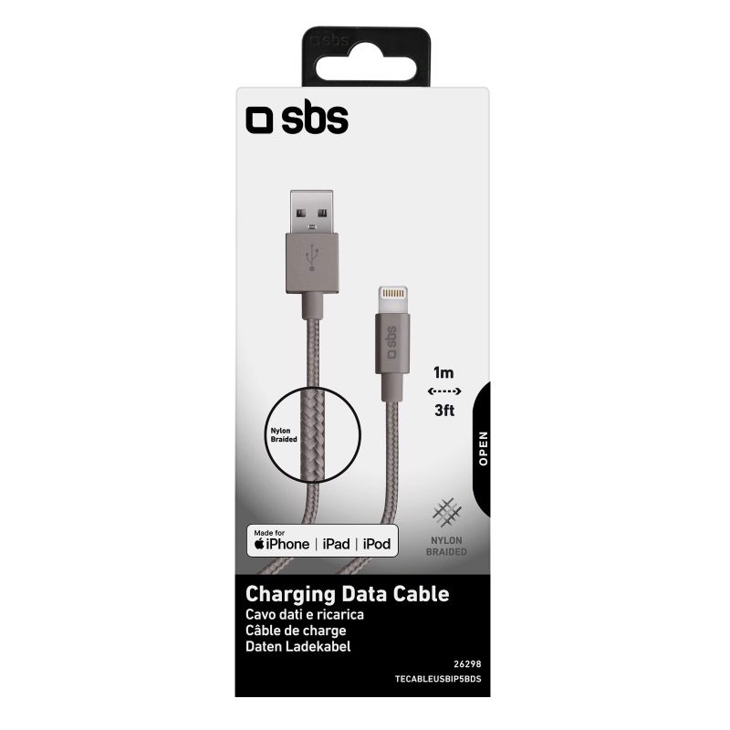 SBS Cavo alimentazione e dati USB - Apple Lightning