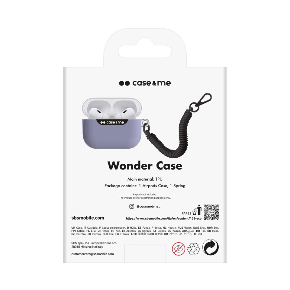 SBS CMAPPRO2CASEL accessorio per cuffia Custodia