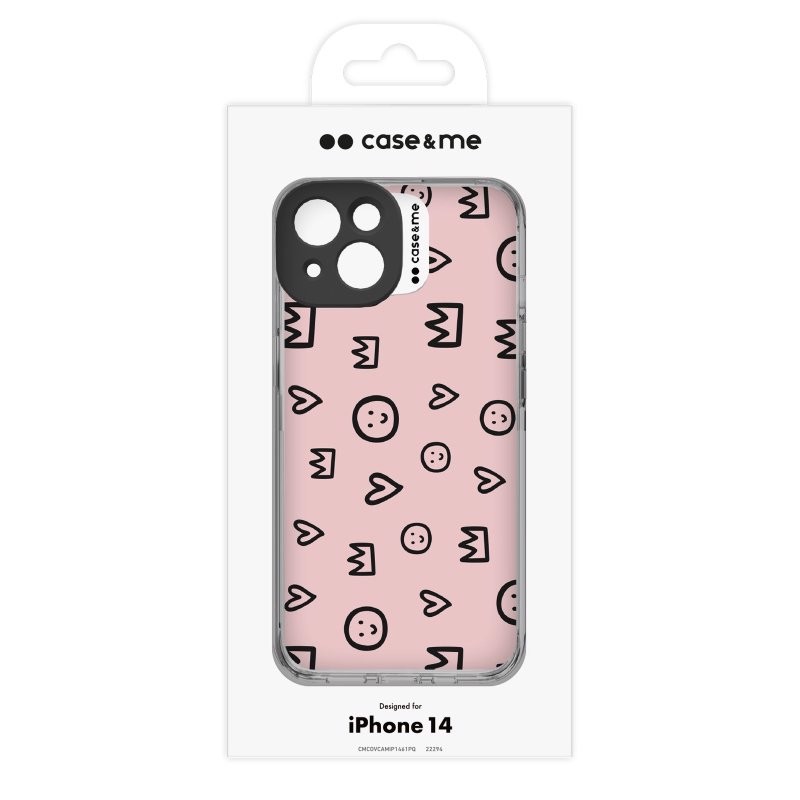 SBS CMCOVCAMIP1461PQ custodia per cellulare 15,5 cm (6.1") Cover Nero, Rosa