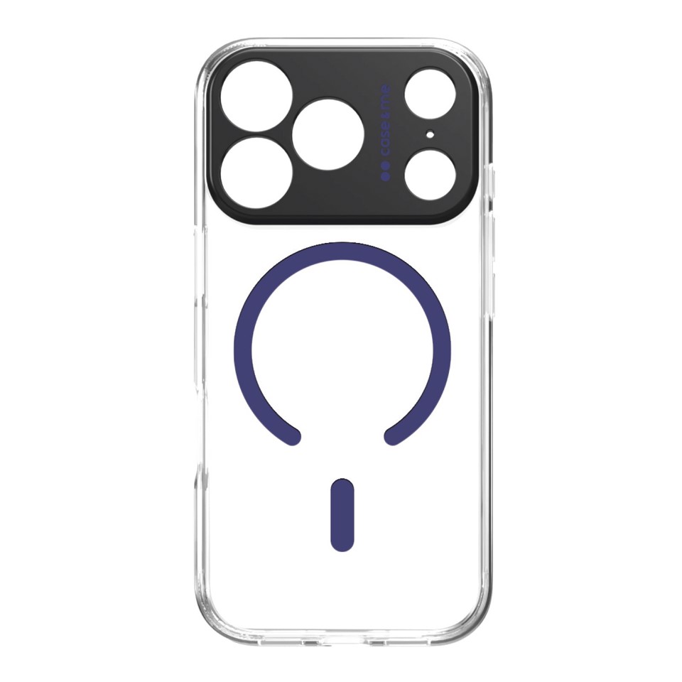 SBS CMCOVCAMTMSIP1763PB custodia per cellulare Cover Blu, Trasparente