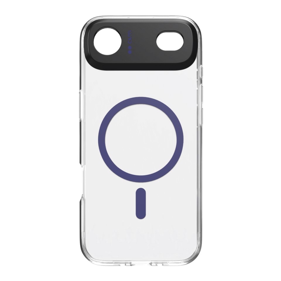 SBS CMCOVCAMTMSIP1766B custodia per cellulare Cover Blu, Trasparente