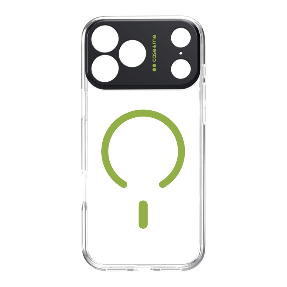 SBS CMCOVCAMTMSIP1769G custodia per cellulare Cover Verde, Trasparente