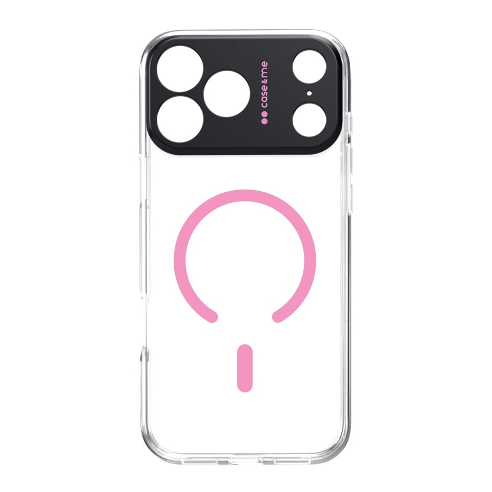 SBS CMCOVCAMTMSIP1769PK custodia per cellulare Cover Rosa, Trasparente