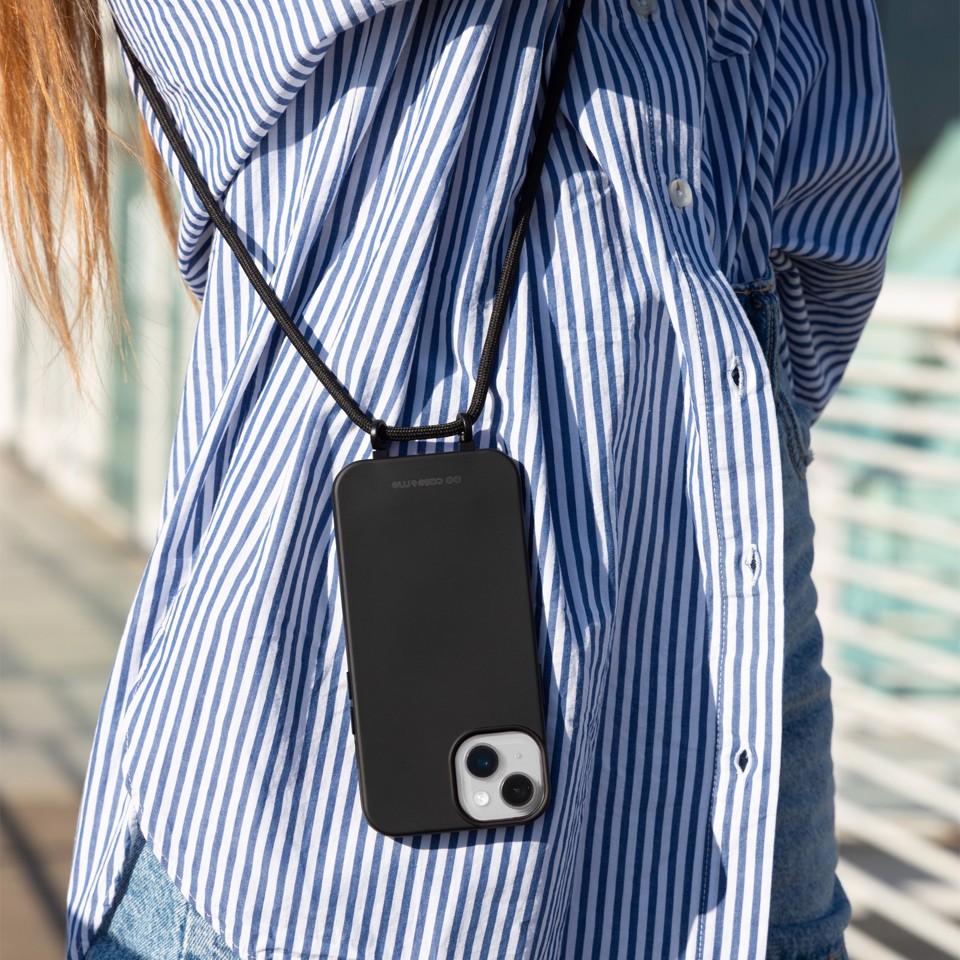 SBS CMCOVCROSBIP1461K custodia per cellulare 15,5 cm (6.1") Cover Nero