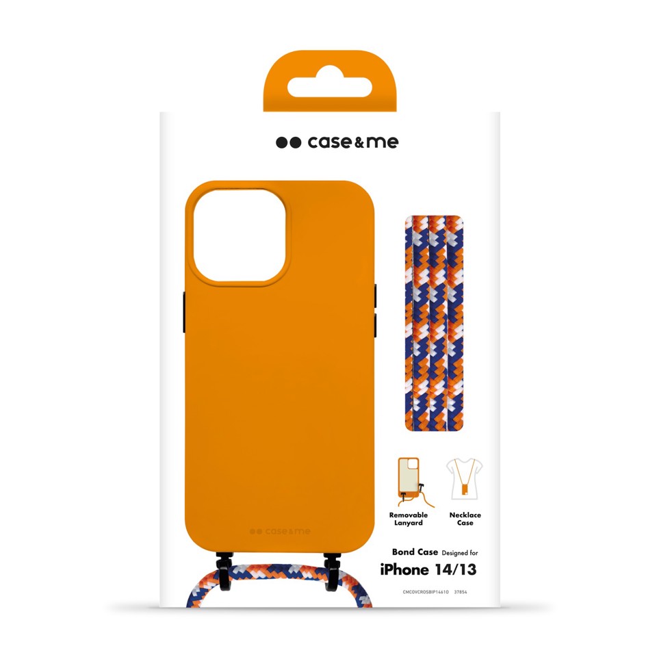 SBS CMCOVCROSBIP1461O custodia per cellulare 15,5 cm (6.1") Cover Arancione