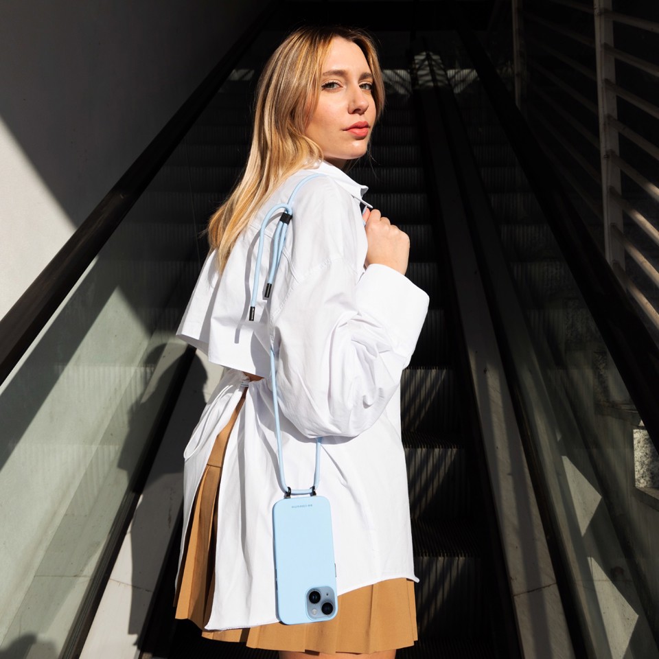 SBS CMCOVCROSBIP1467A custodia per cellulare 17 cm (6.7") Cover Blu