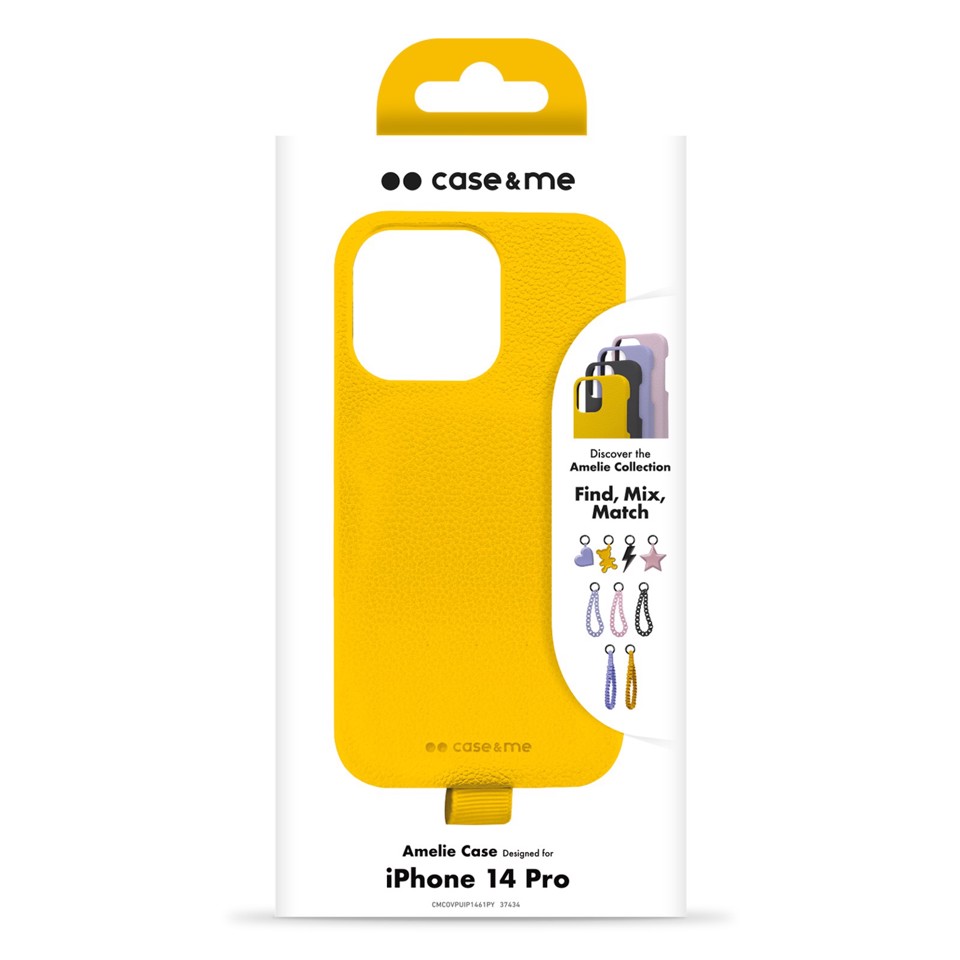 SBS CMCOVPUIP1461PY custodia per cellulare 15,5 cm (6.1") Cover Giallo