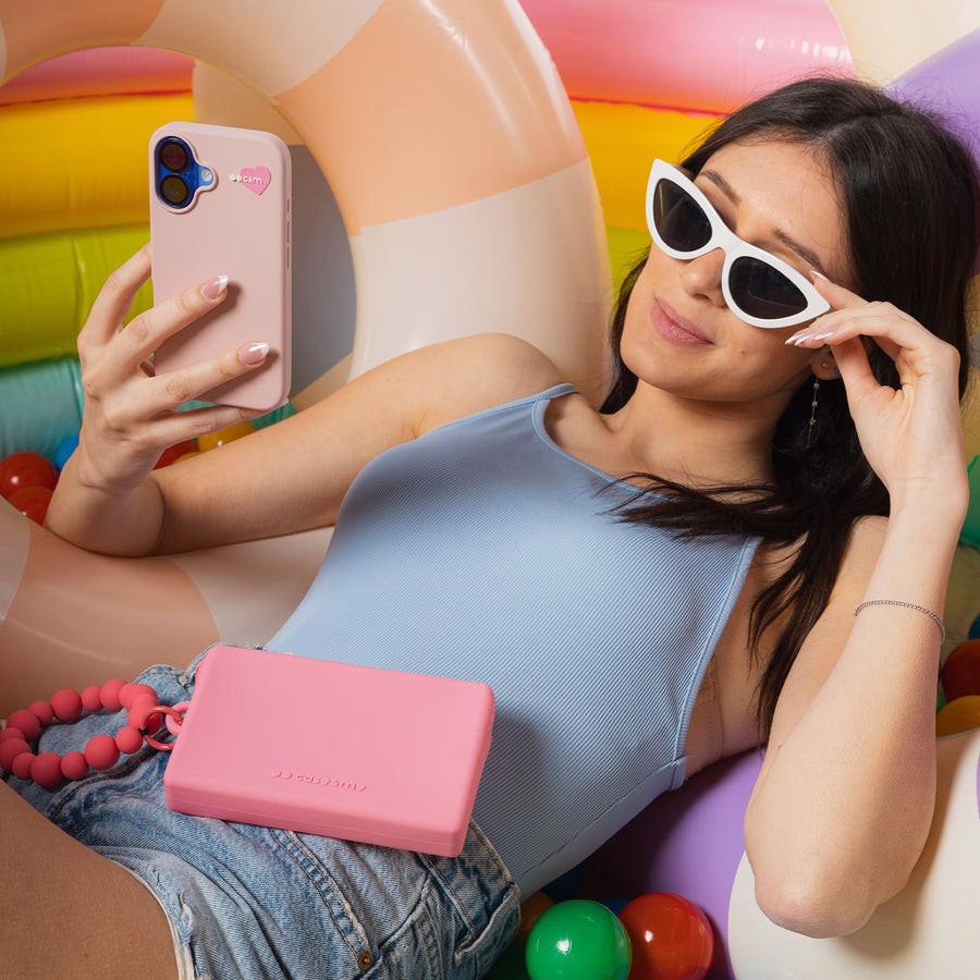 SBS CMCOVSILIP1661P custodia per cellulare 15,5 cm (6.12") Cover Rosa