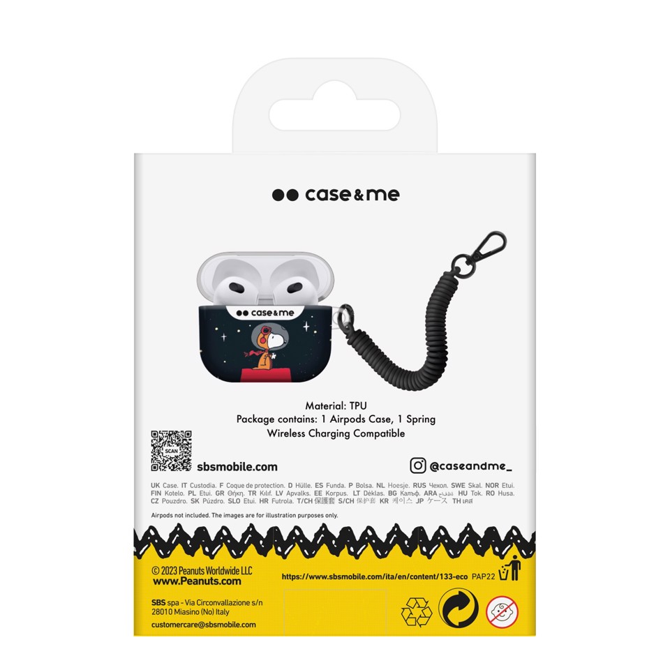 SBS CMPNUTSAP3CASE1 accessorio per cuffia Custodia