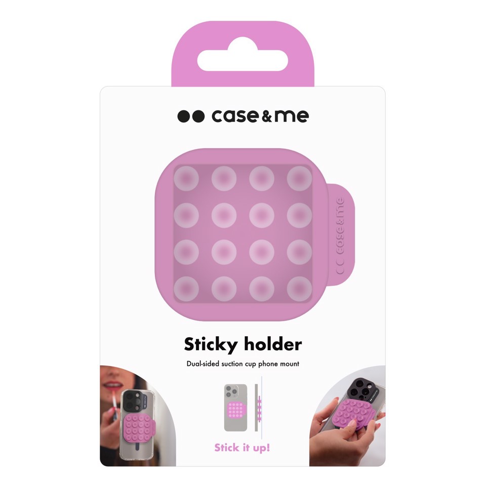 SBS CMSILSUCTION3 supporto per personal communication Supporto passivo Telefono cellulare/smartphone Rosa