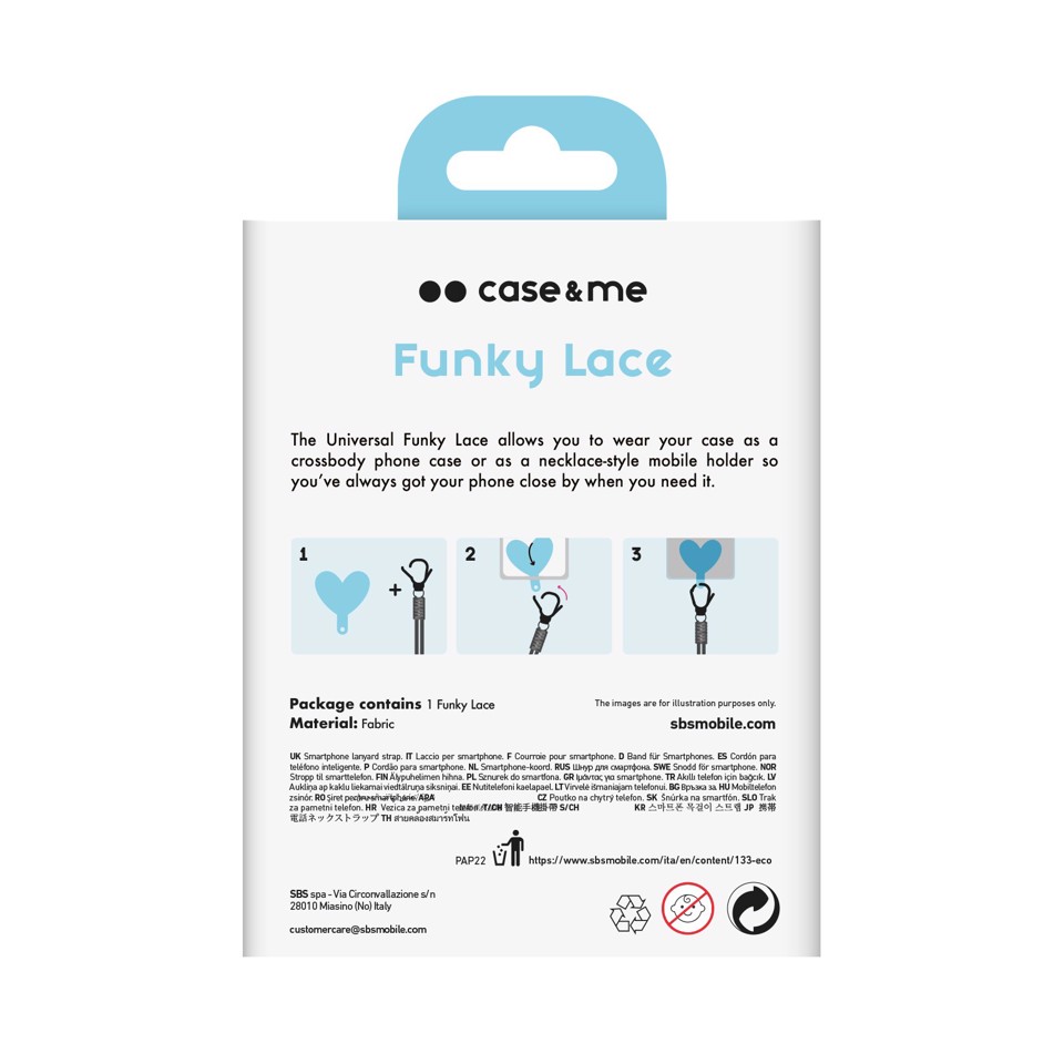 SBS CMUNILACEHEART1 accessorio per custodia del telefono cellulare