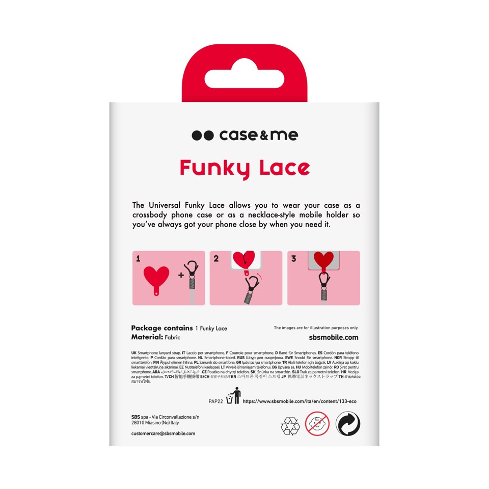 SBS CMUNILACEHEART2 accessorio per custodia del telefono cellulare