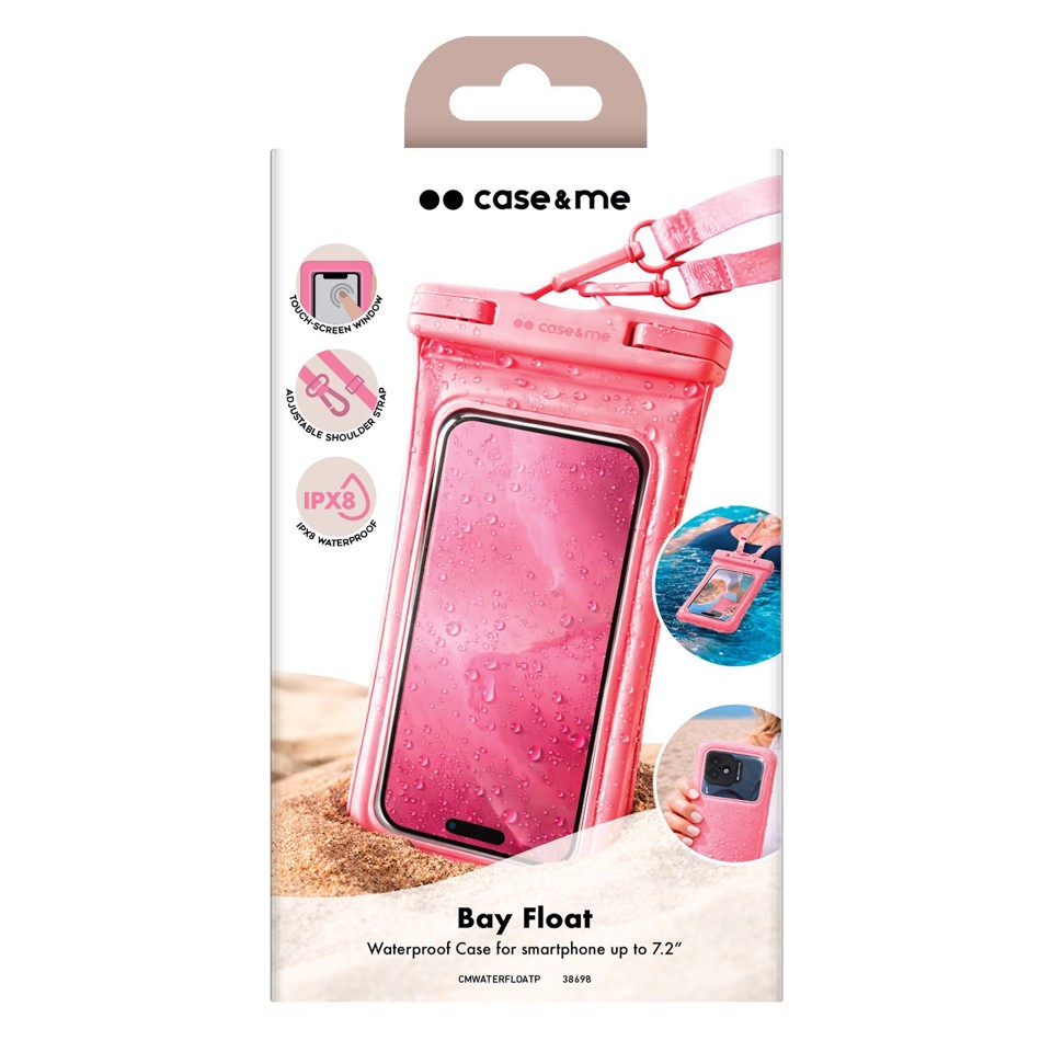 SBS CMWATERFLOATP custodia per cellulare 18,3 cm (7.2") Custodia a sacchetto Rosa