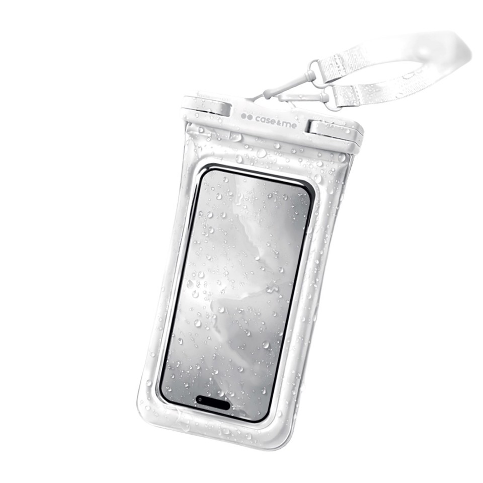 SBS CMWATERFLOATW custodia per cellulare 18,3 cm (7.2") Custodia a sacchetto Bianco