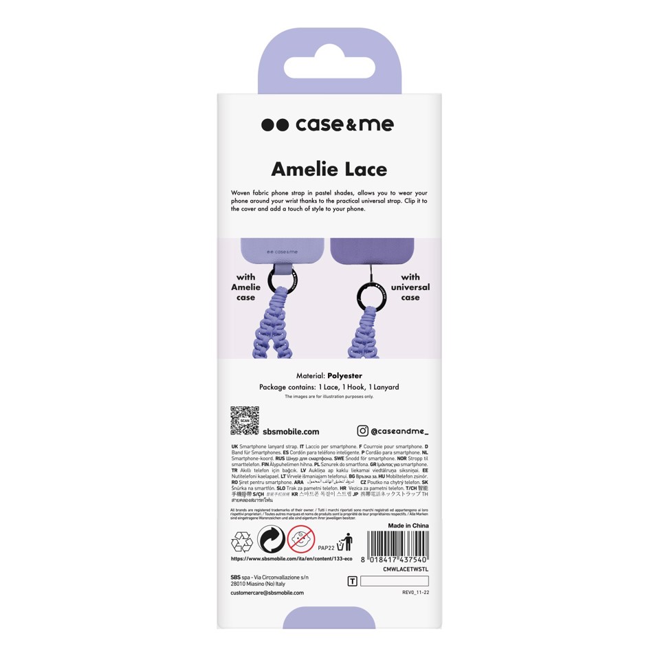 SBS CMWLACETWSTL accessorio per custodia del telefono cellulare