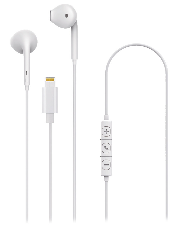 SBS Core Pro Auricolare Cablato In-ear Musica e Chiamate Bianco