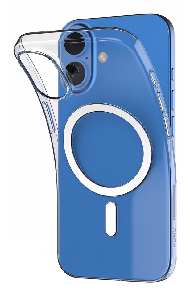 SBS Cover 03 Nude Mag Trasparente iphone 16 plus magsafe