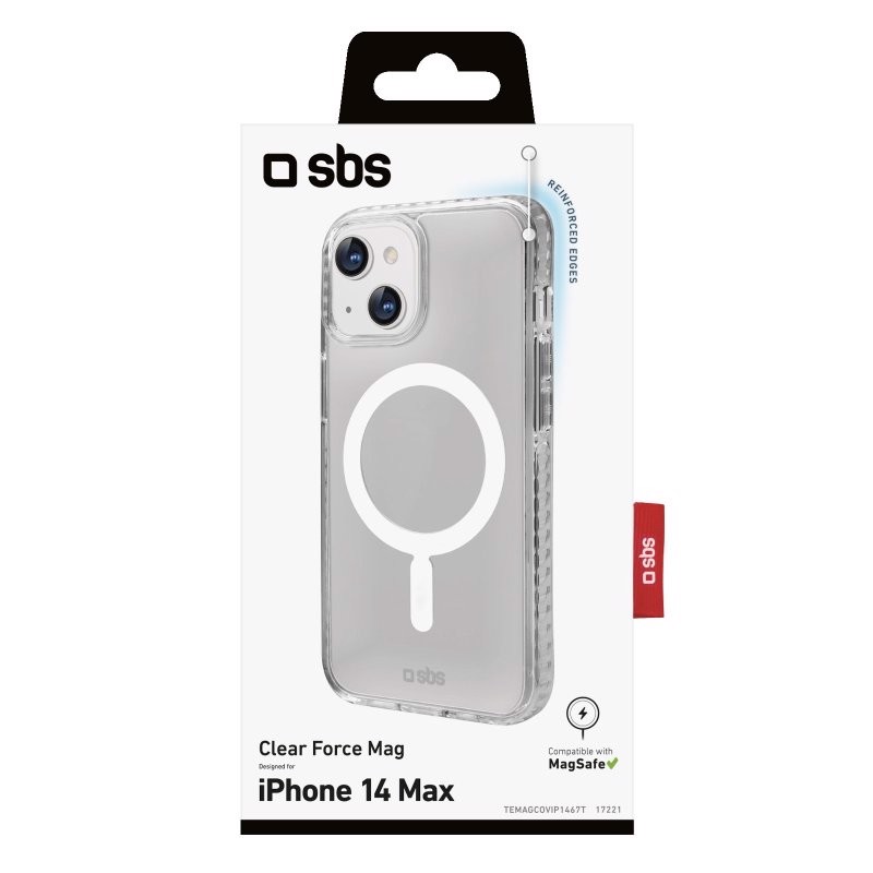 SBS Cover con aggancio magnetico compatibile con ricarica MagSafe per iPhone 14 Plus