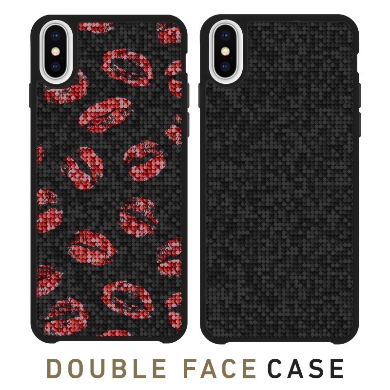 SBS Cover Jolie con tema XOXO per iPhone XS/X