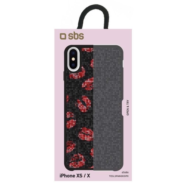 SBS Cover Jolie con tema XOXO per iPhone XS/X