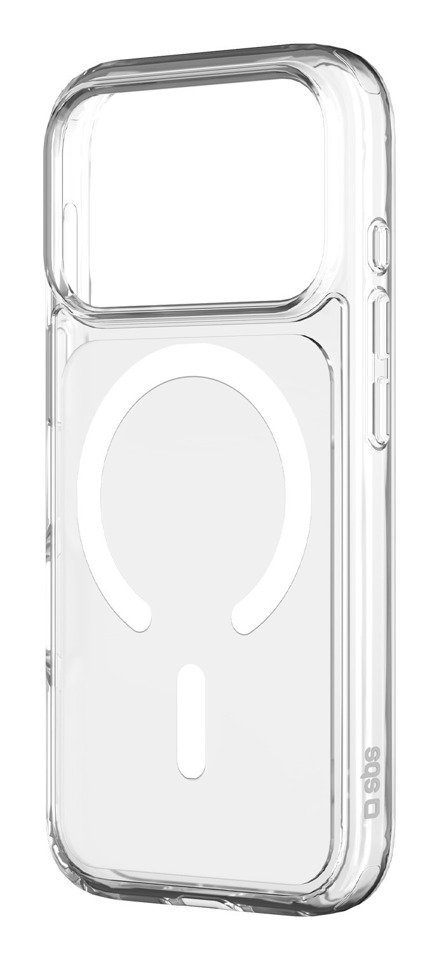SBS Cryo Mag custodia per cellulare 17,5 cm (6.9") Cover Trasparente, Bianco