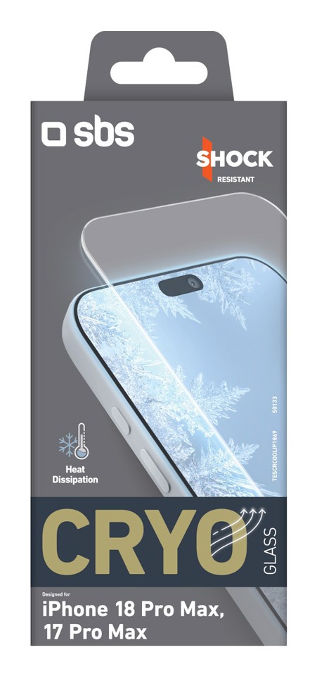 SBS Cryo Pellicola proteggischermo trasparente Apple 1 pz