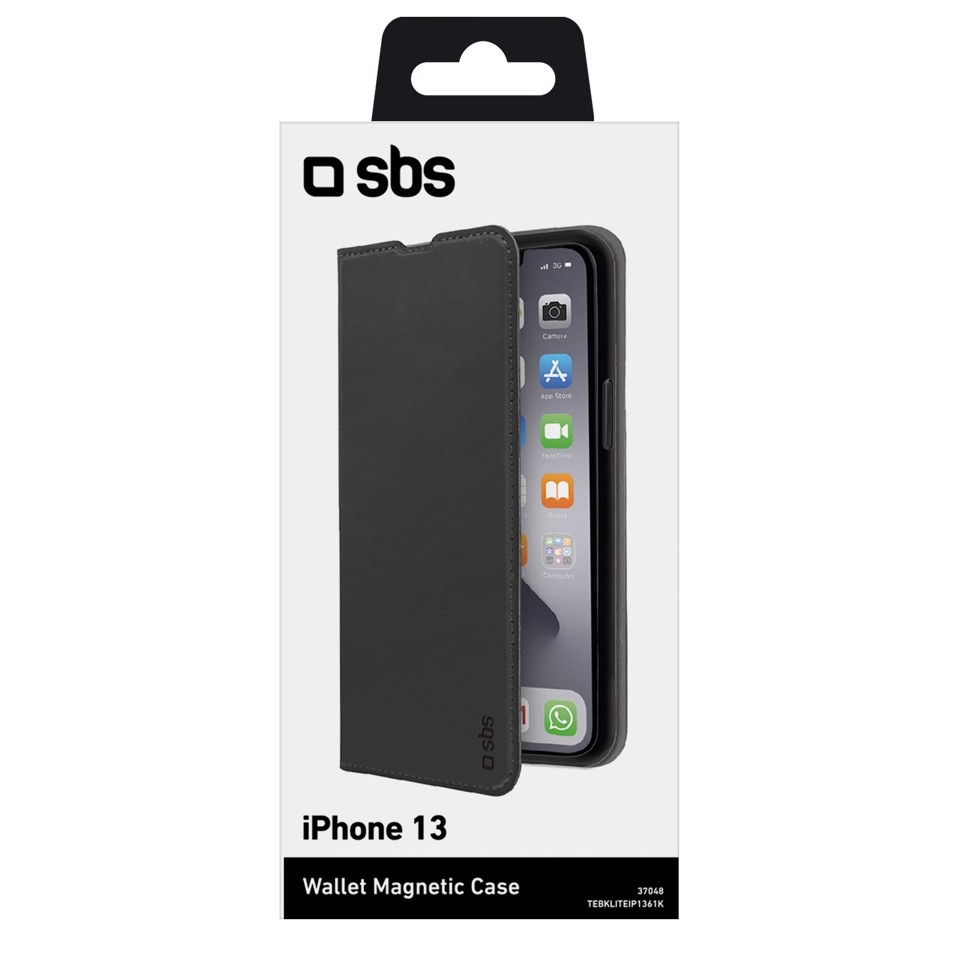 SBS Custodia Book Wallet Lite per iPhone 13