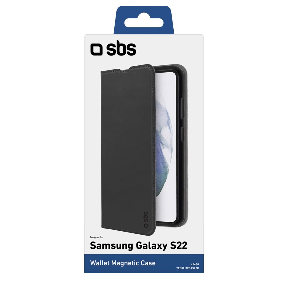 SBS Custodia Book Wallet Lite per Samsung Galaxy S22+