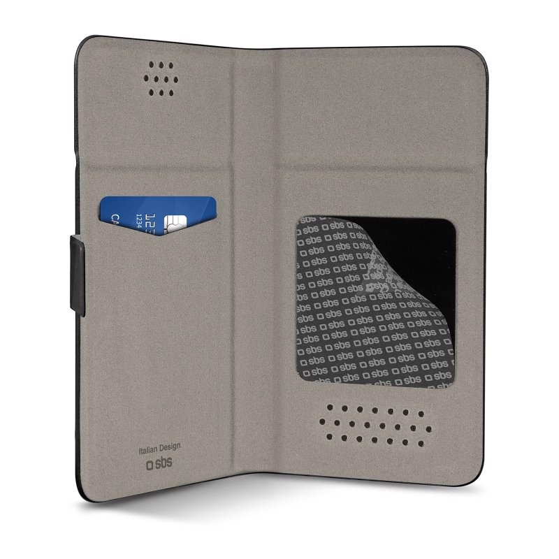 SBS Custodia BookSlim Universale per smartphone fino a 5,5''