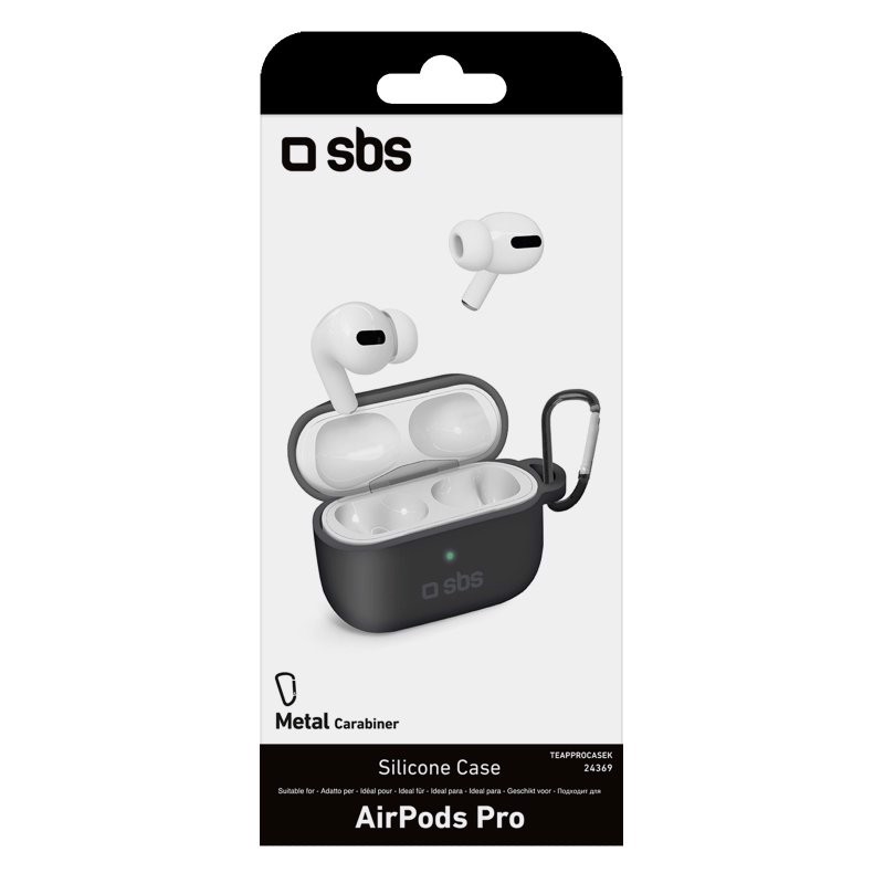 SBS Custodia in silicone per Apple AirPods Pro
