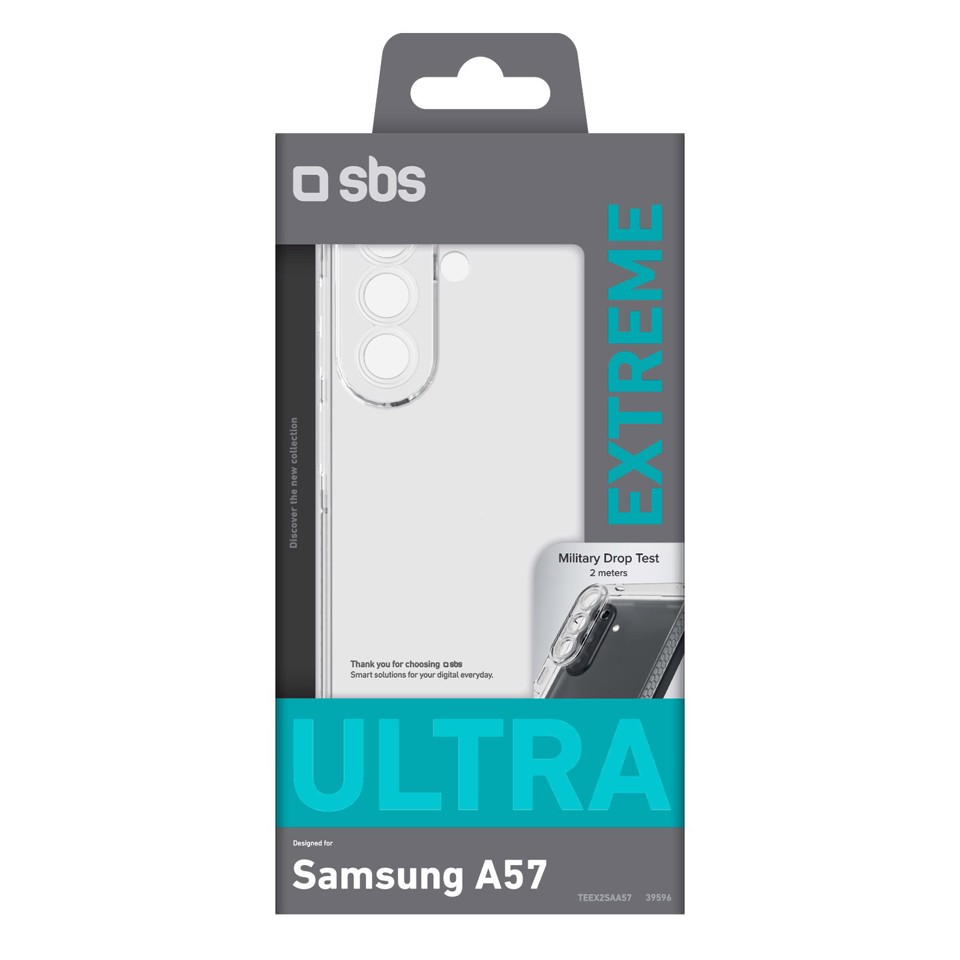 SBS Extreme X2 custodia per cellulare 16,5 cm (6.5") Cover Trasparente