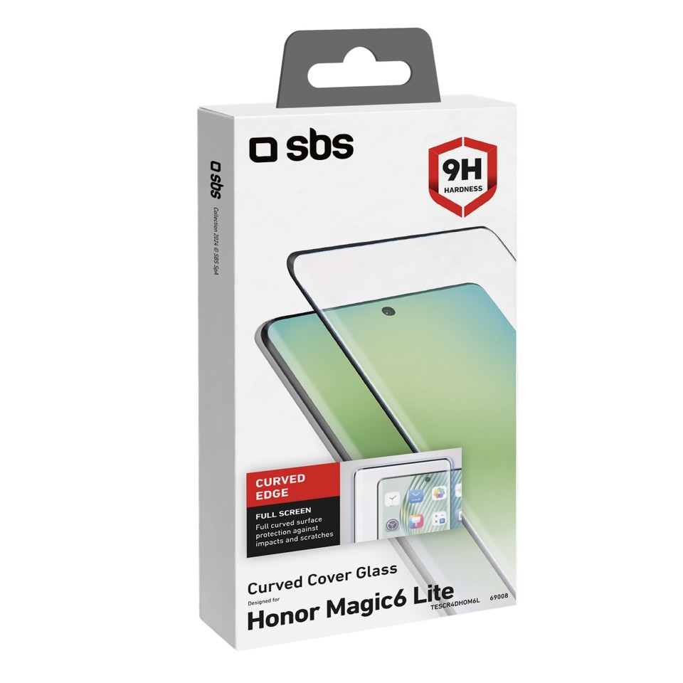 SBS Glass screen protector 4D Full Glass per Honor Magic 6 Lite