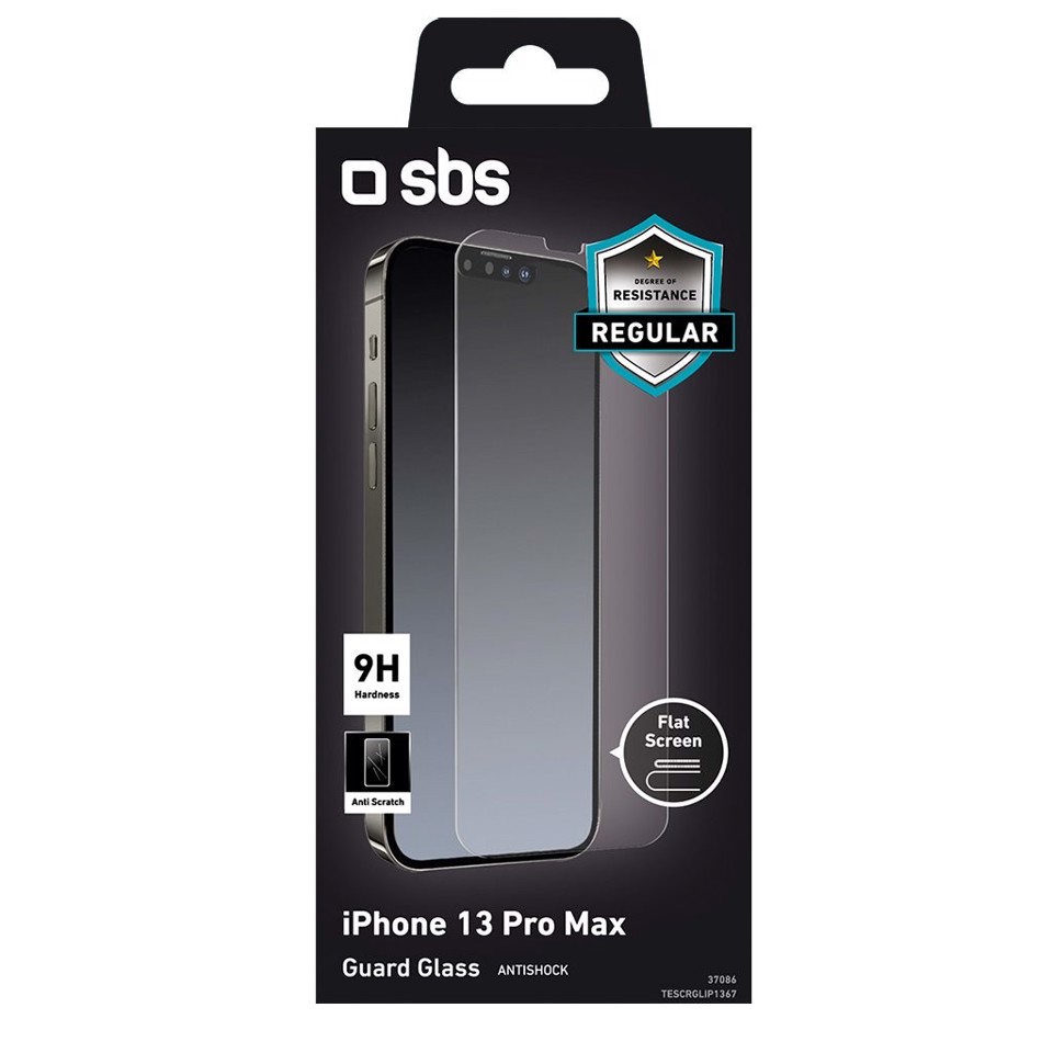 SBS Glass screen protector per iPhone 13 Pro Max/iPhone 14 Plus