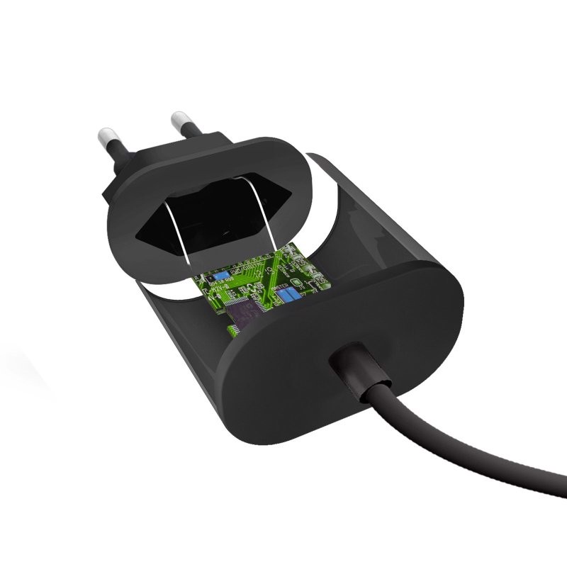 SBS Kit caricatore: caricabatterie 20 Watt con Power Delivery e cavo USB-C a USB-C incluso