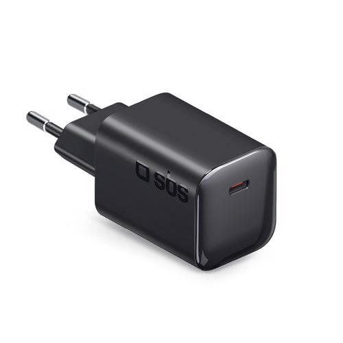 SBS LATRGAN1C45WK Caricabatterie per dispositivi mobili Universale Nero AC Ricarica rapida Interno