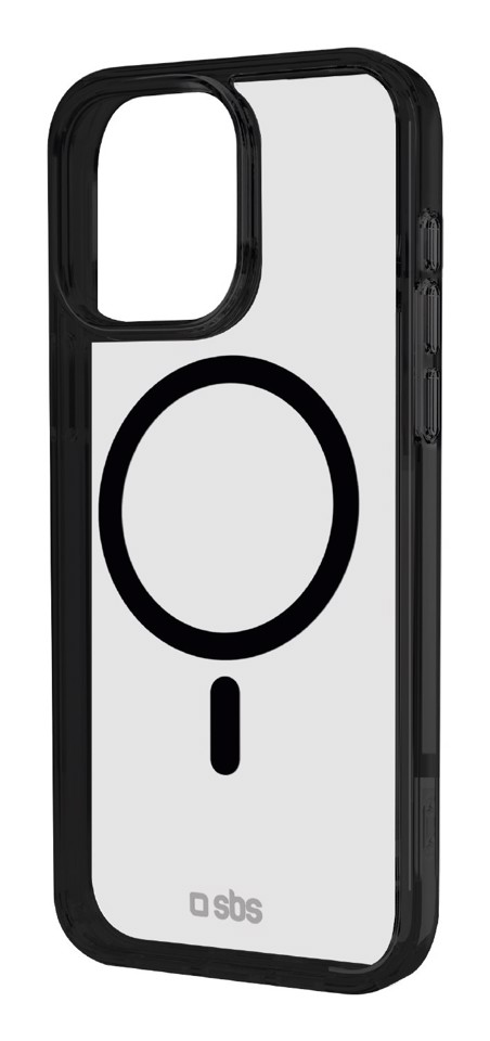 SBS Mag frame custodia per cellulare 17,5 cm (6.9") Cover Nero, Trasparente