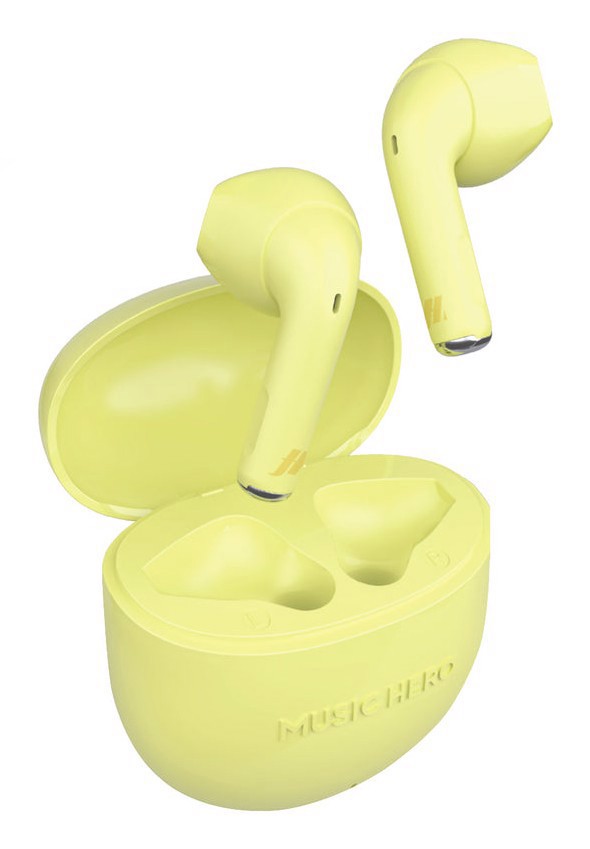 SBS MHTWSNUSOULBTY cuffia e auricolare True Wireless Stereo (TWS) In-ear Musica e Chiamate Bluetooth Giallo