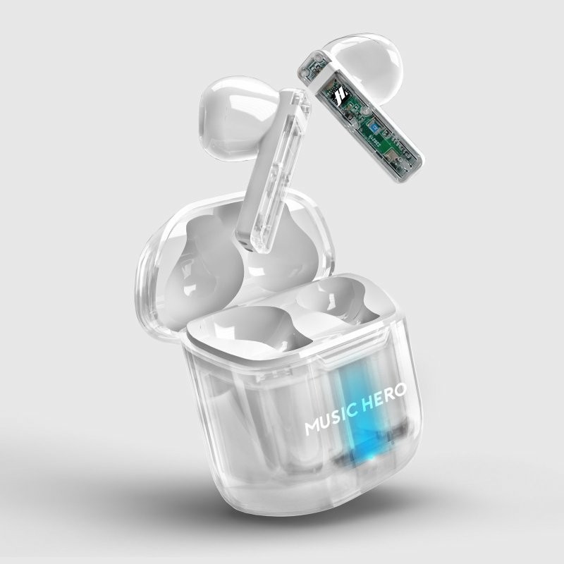 SBS Music Hero Auricolare True Wireless Stereo (TWS) In-ear Musica e Chiamate Bluetooth Bianco