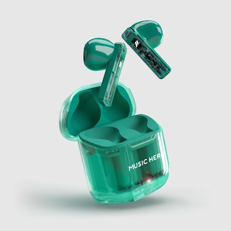 SBS Music Hero Auricolare True Wireless Stereo (TWS) In-ear Musica e Chiamate Bluetooth Ciano