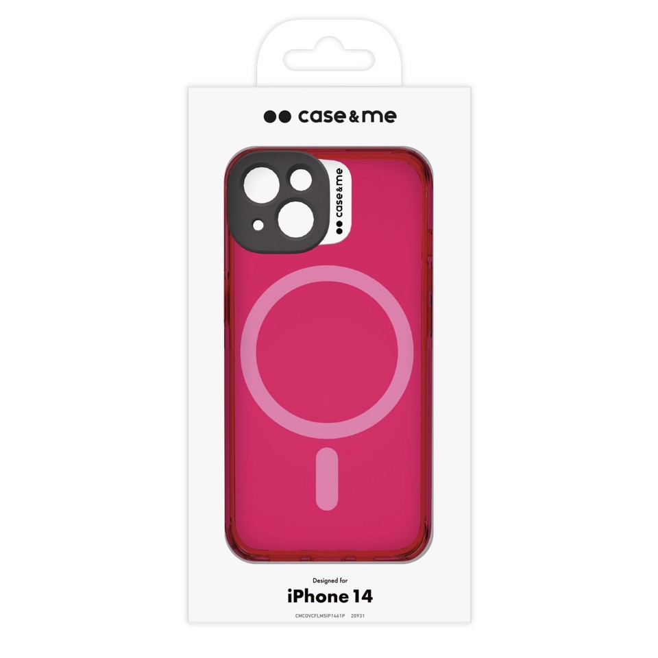 SBS Neon custodia per cellulare 15,5 cm (6.1") Cover Rosa