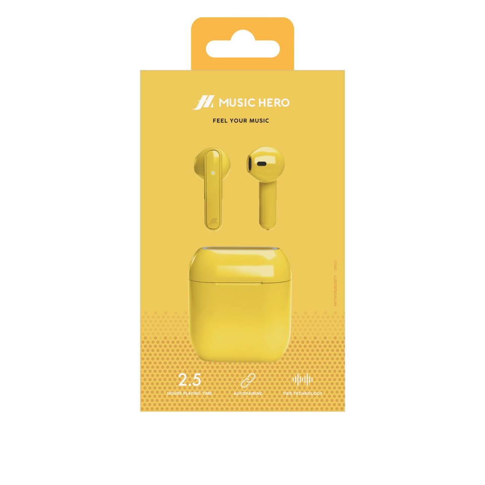 SBS Nubox - Auricolari True Wireless Stereo semi in-ear